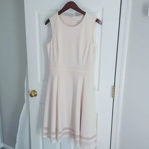 Light Pink Fit & Flare Dress